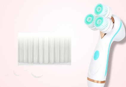 Electric Silicone Facial Cleanser Pore Cleansing Facial Washing Machine Chargeable Household Massage Facial Washing Machine Blackheads