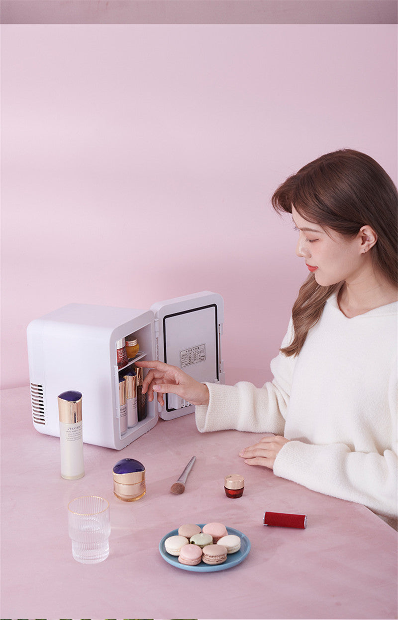 Mini Refrigerator 110v Beauty Mirror Car Home