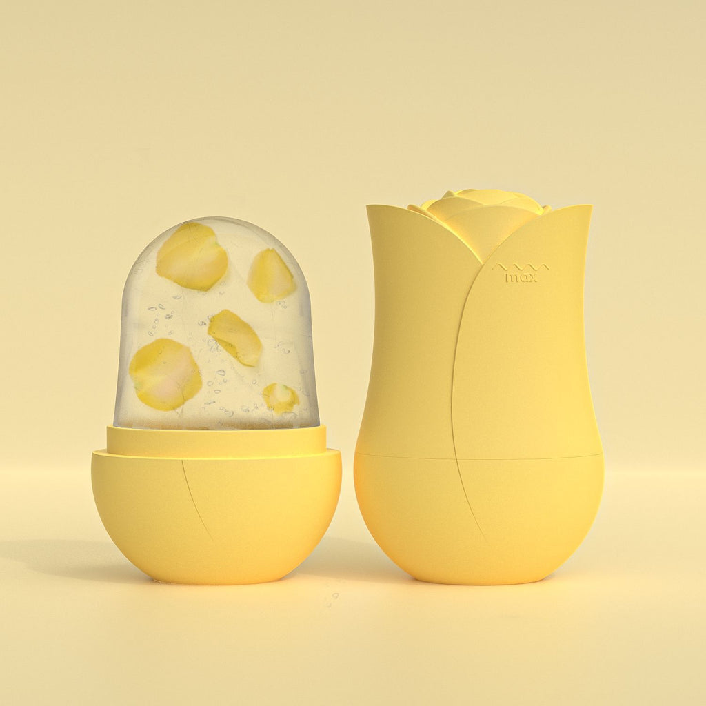 Cooling Roller Apply Face Plastic Ice Cube Tray