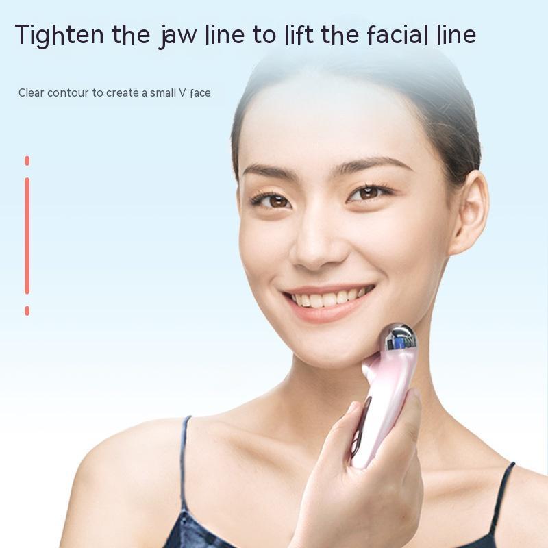 3D Roller EMS Micro Current Roller Vibration Facial Lifting Remove Fine Lines Face Slimming Device