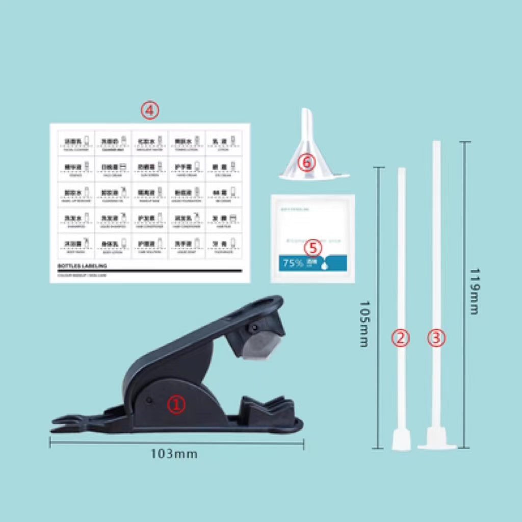 Face Cream Vacuum Press Bottle Beauty Tool