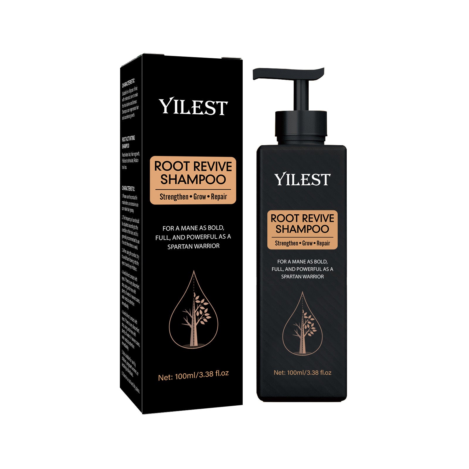 Dense Hair Shampoo Nourishing Strong Hair Refreshing Oil Control