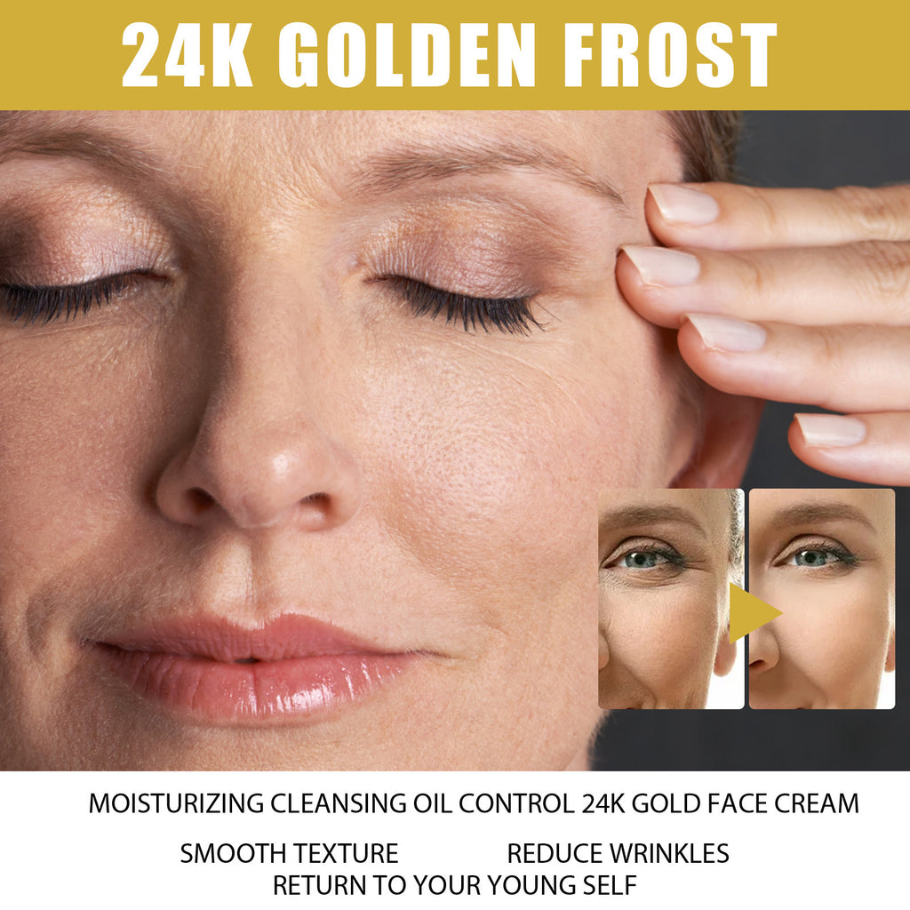 24K Gold Face Cream To Lift And Firm The Face