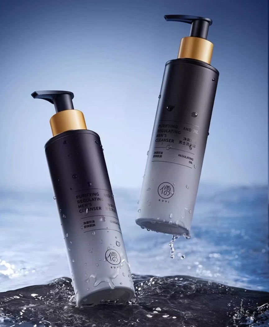 Men's Special Oil Control Blackhead Removing Acne Facial Cleanser